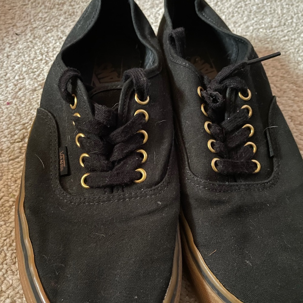 Black vans shoes